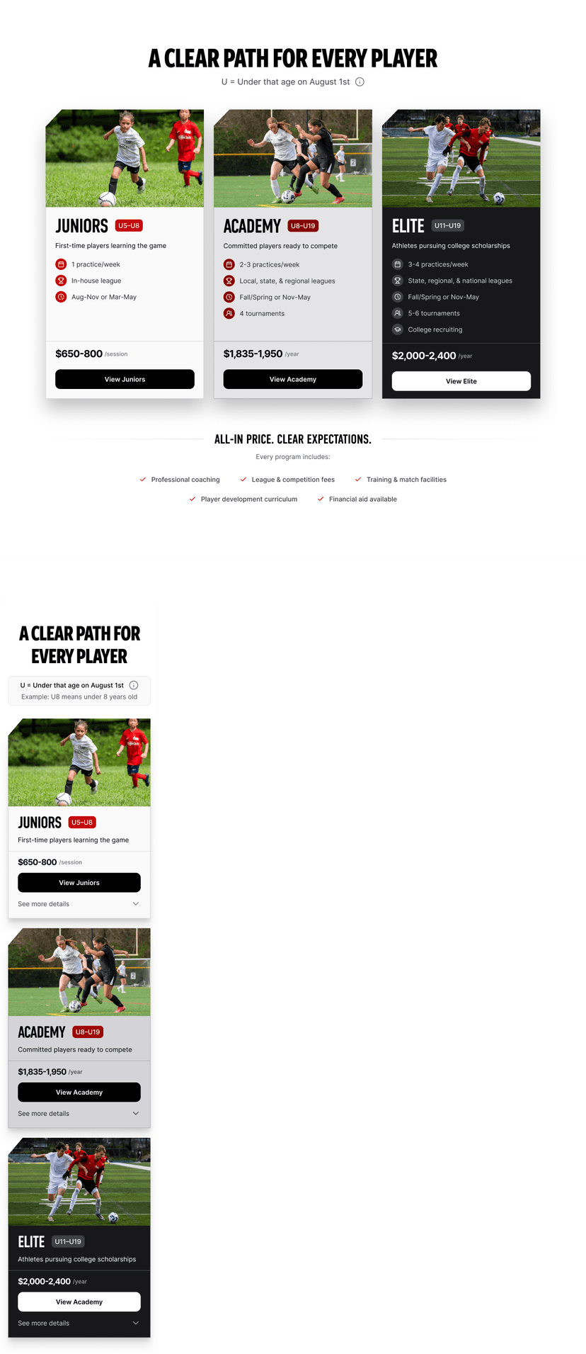 Player pathway concept 4